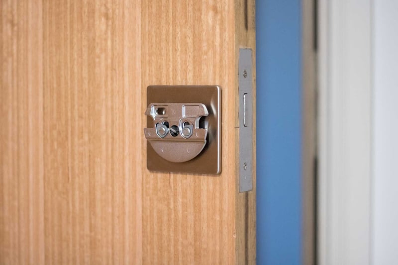 Danalock Euro cylinder installed